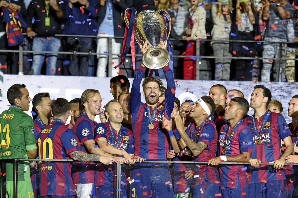 Another treble, in 2014/15