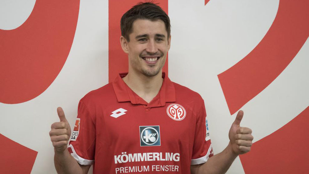 Bojan Krkic, en su presentacin con el Mainz 05 el pasado lunes