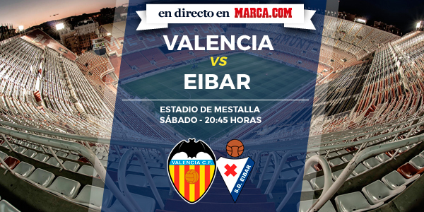 Valencia vs Eibar en directo