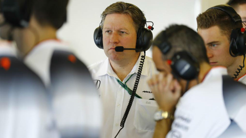 Zak Brown, director ejecutivo de la escudera McLaren