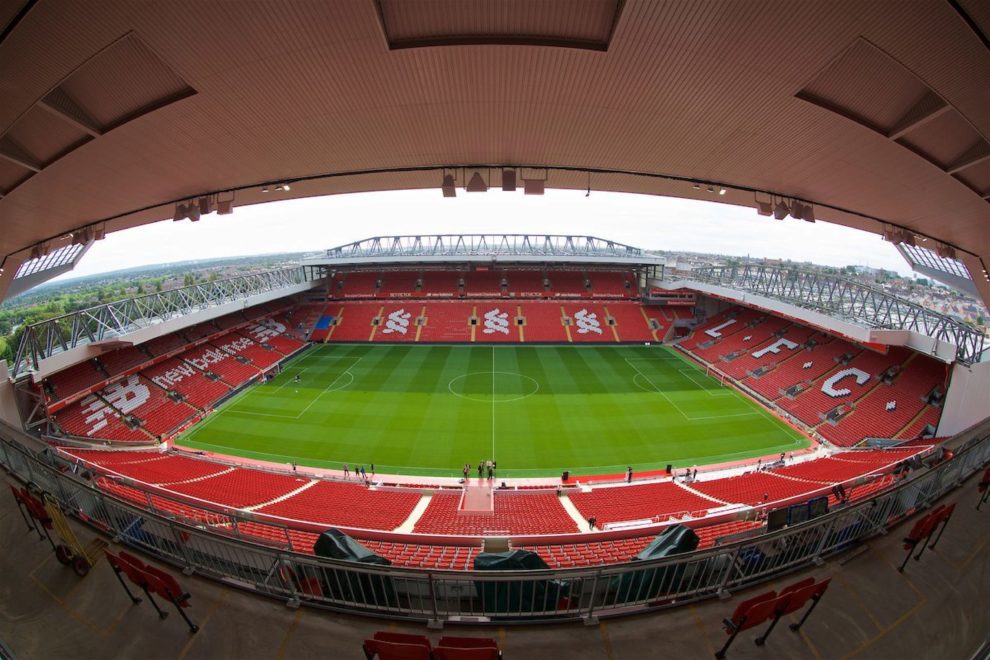El mtico estadio del Liverpool, inaugurado en 1884, fue...