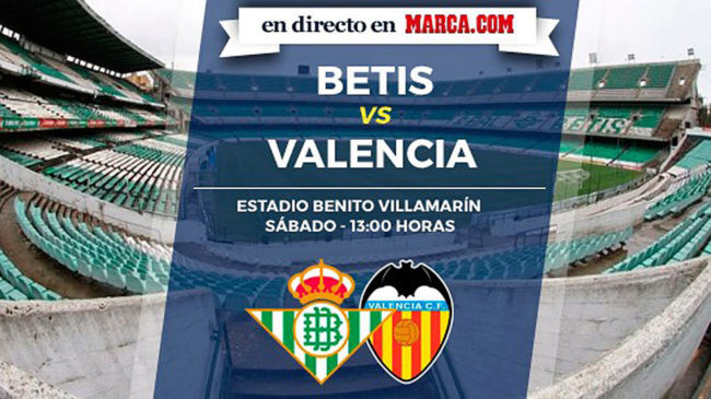 Betis vs Valencia en directo