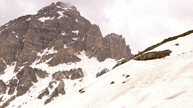 Imagen de archivo de los alpes franceses