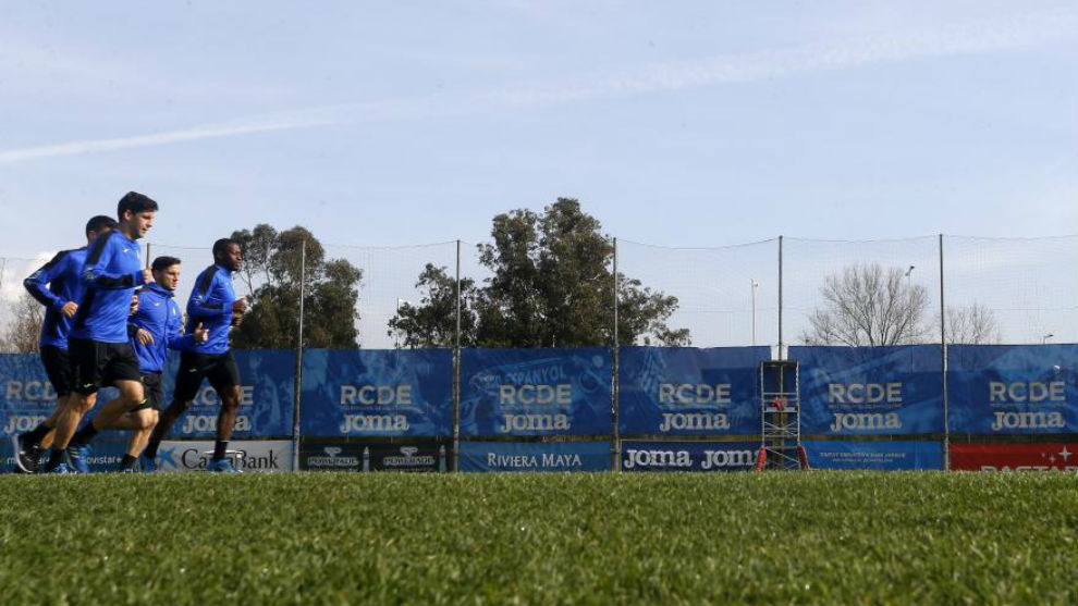 La plantilla se ejercita en la Ciudad Deportiva.