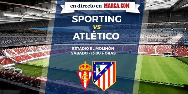 Sporting vs Atlético de Madrid en directo