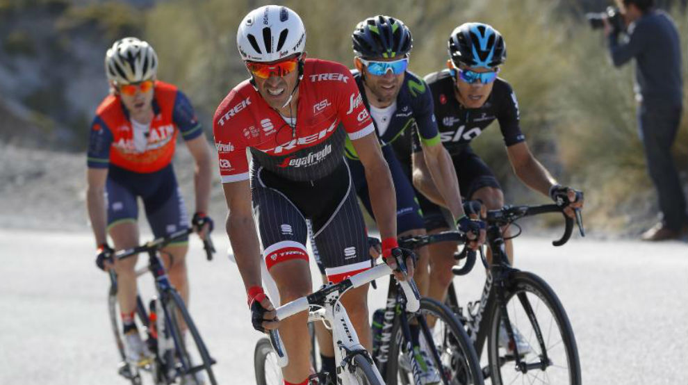 Alberto Contador esta semana en la Vuelta a Andaluca.