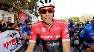 Alberto Contador en la Vuelta a Andaluca.
