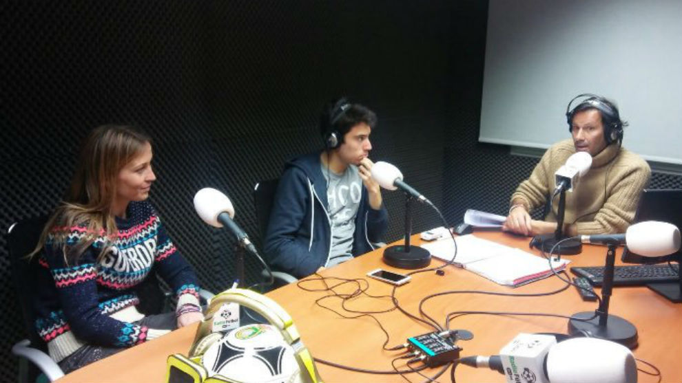 Roco Puente Pino, entrevistada por la radio de la Federacin...