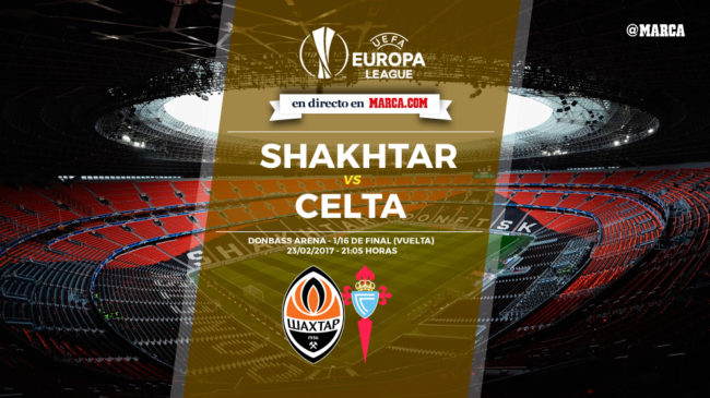 Shakhtar D. vs Celta en directo