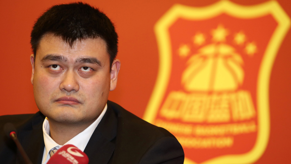 Yao Ming, nuevo presidente de la Federacin China de baloncesto