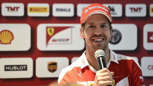 Sebastian Vettel, piloto de Ferrari