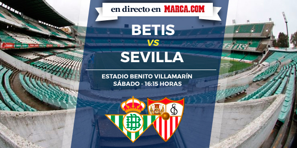 Betis vs Sevilla en directo