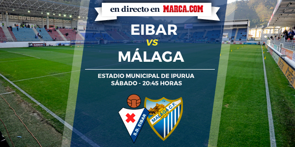 Eibar vs Málaga en directo
