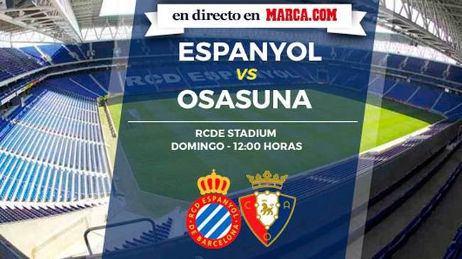 Espanyol vs Osasuna en directo
