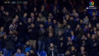 La aficin del Deportivo aplaude a Torres cuando era retirado en...