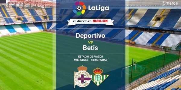 Deportivo vs Betis en directo