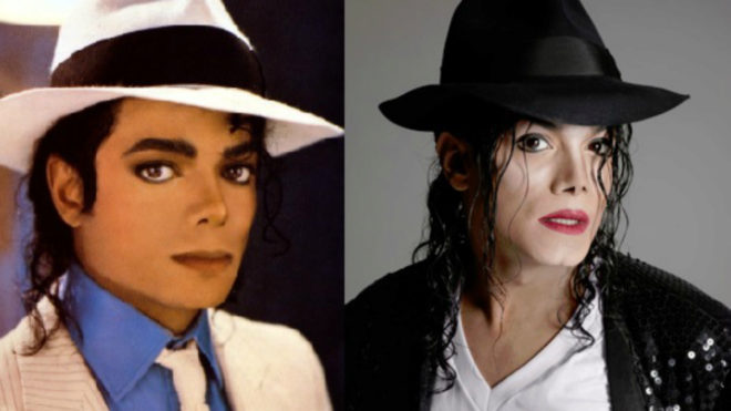 Michael Jackson y su doble