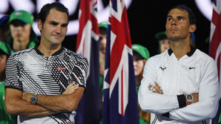 Federer y Nadal, en Australia