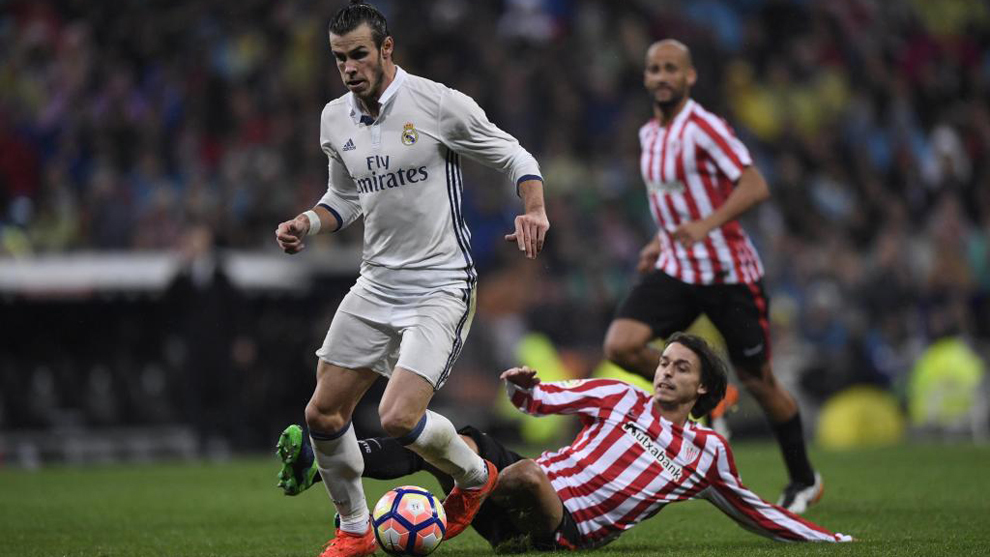 Bale, en un Madrid-Athletic.