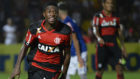 VInicius, celebrando un gol con el Flamengo.