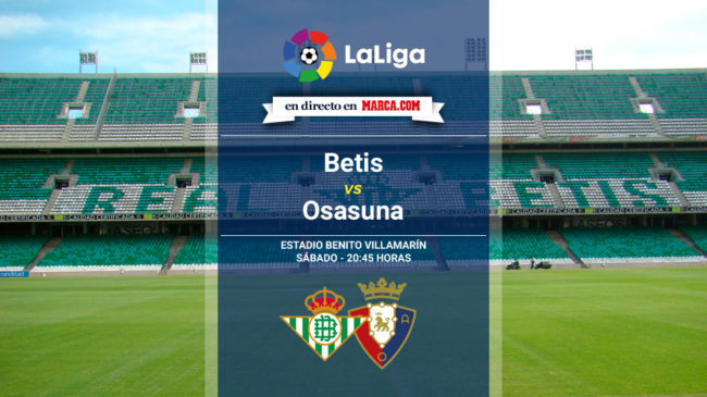 Betis vs Osasuna en directo