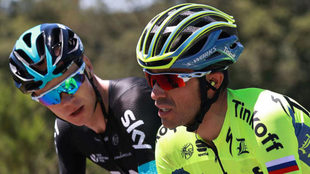 Froome y Contador en el pasado Tour de Francia.
