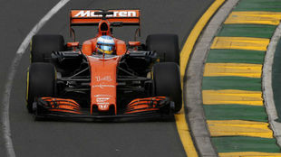 Alonso, en los primeros libres del GP de Australia