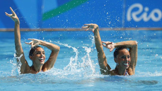 Ona Carbonell y Gemma Mengual en los Juegos Olmpicos de Ro.