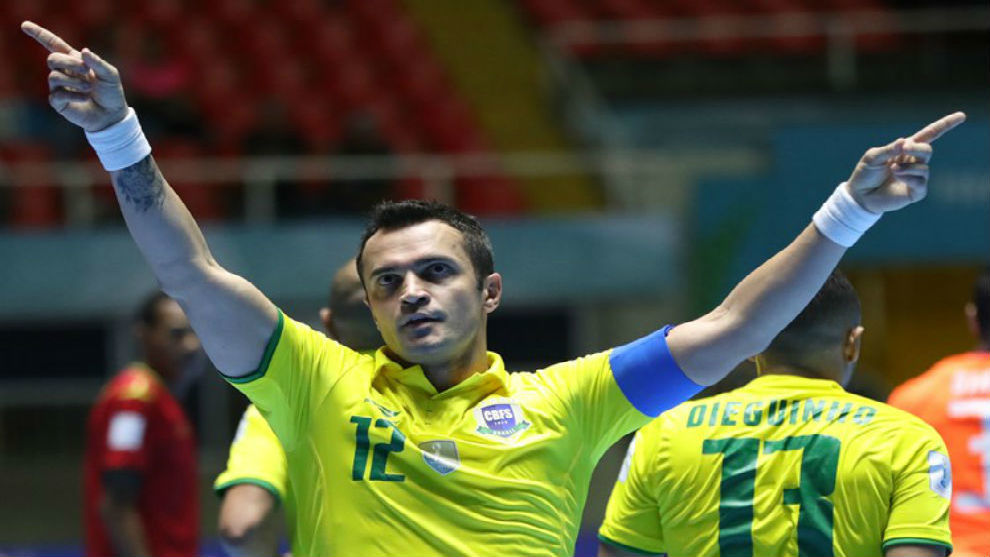 Falcao dice adis a la seleccin brasilea de Ftbol Sala
