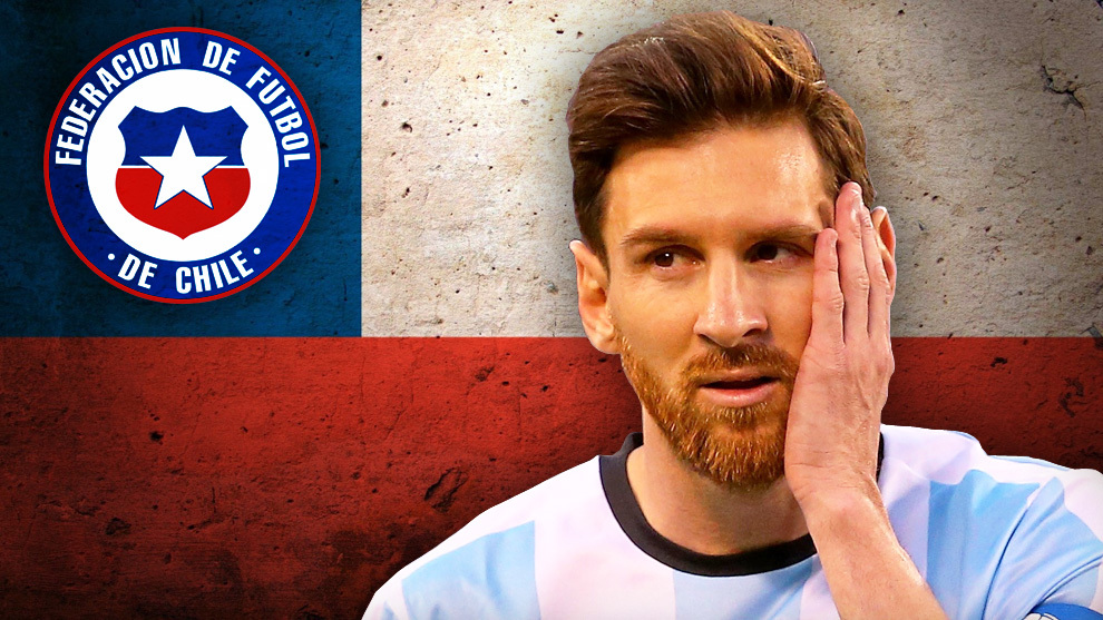 Messi y Chile, historia de una pesadilla