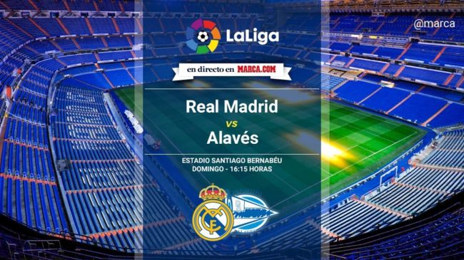 Real Madrid vs Alavés en directo