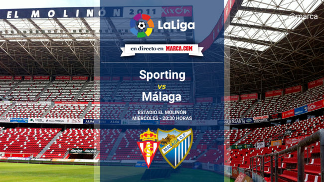 Sporting vs Málaga en directo