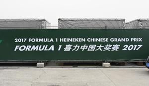 G.P. de China, segunda prueba del mundial, circuito de Shanghai, en...