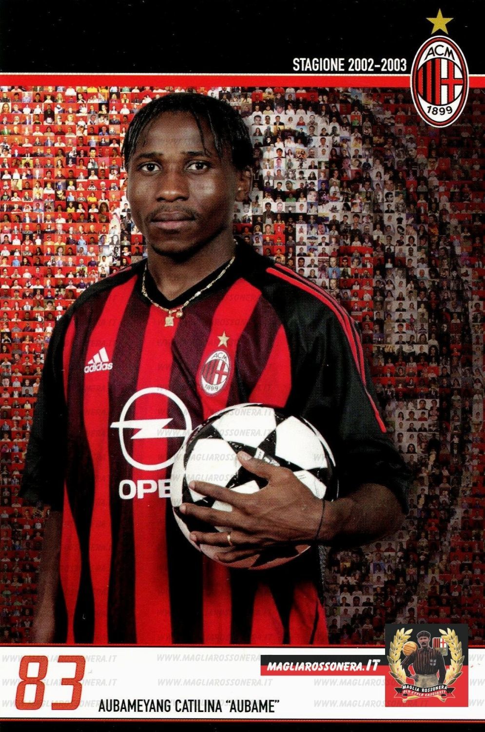 13. Catilina Aubameyang - AC Milan (2003).