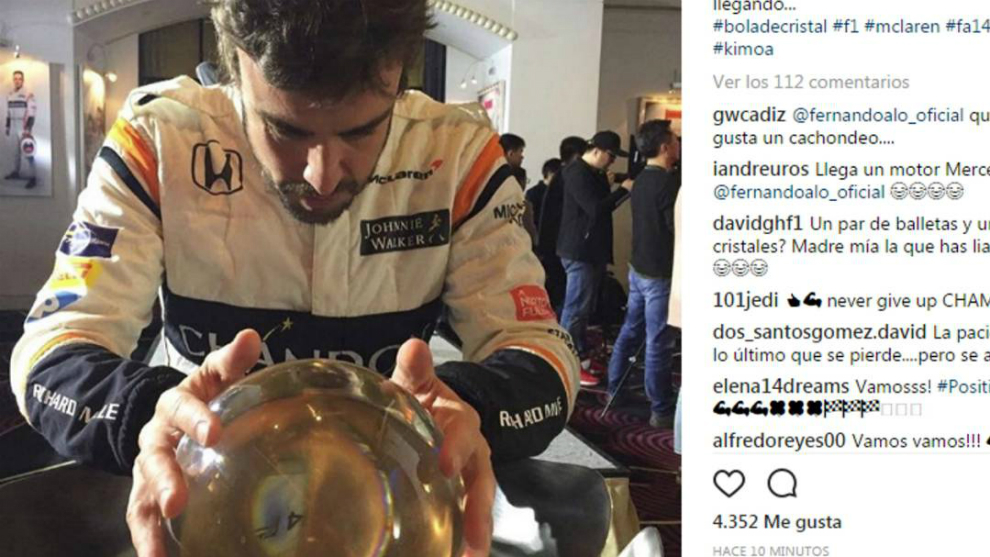 Imagen de la cuenta de Fernando en su red de Instagram.