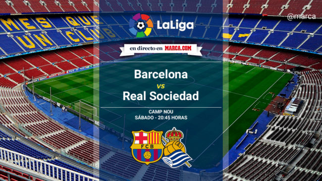Barcelona vs Real Sociedad en directo
