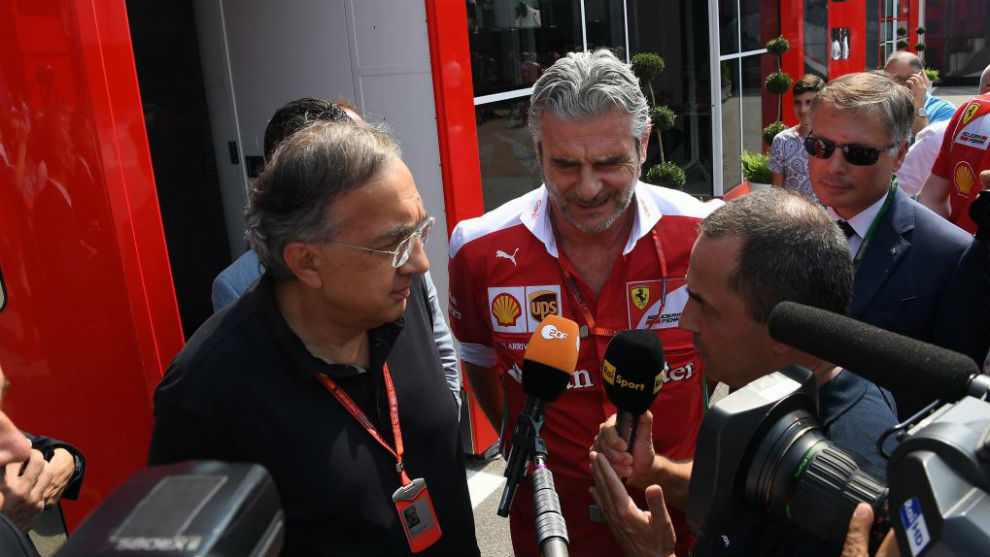 Sergio Marchionne, presidente de Ferrari