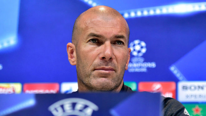 Zidane, en la rueda de prensa de este lunes