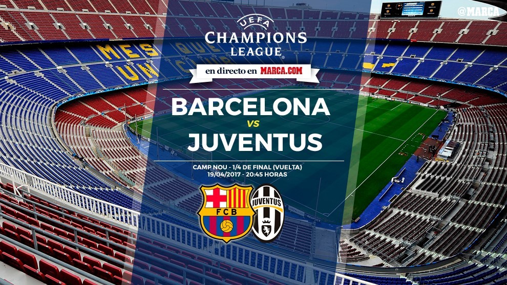 Barcelona vs Juventus en directo