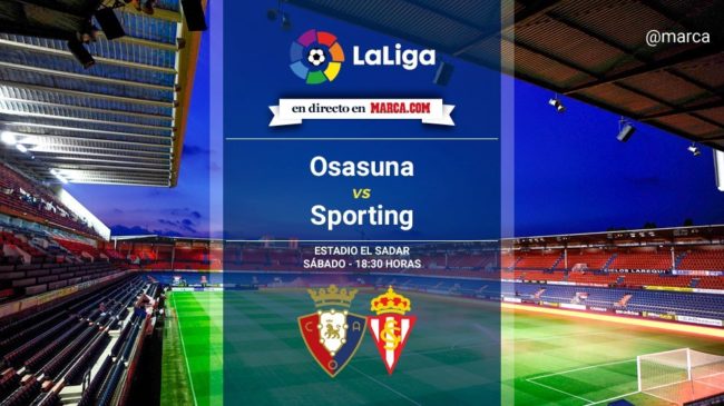 Osasuna vs Sporting en directo