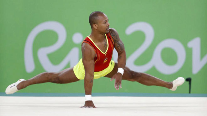 Ray Zapata en los Juegos Olmpicos de Ro.