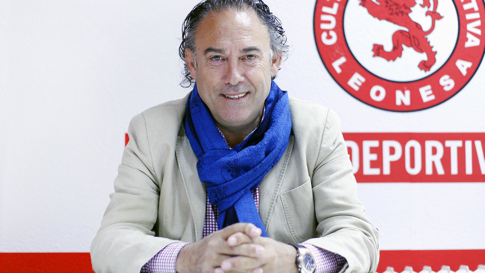 Felipe Llamazares, director general de la Cultural Leonesa