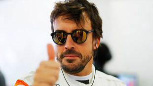 Alonso, en el GP de Rusia.
