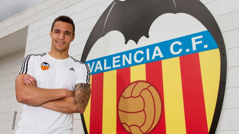 Rodrigo Moreno jugador del Valencia que estuvo en la cantera del Real...
