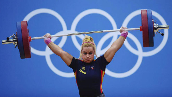 Lydia Valentn, en los Juegos Olmpicos de Londres 2012.