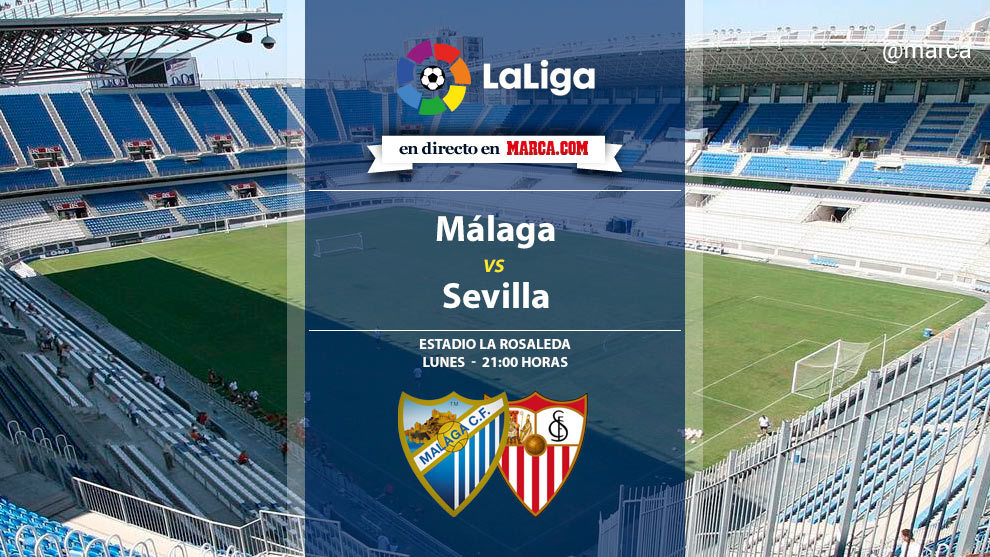 Málaga vs Sevilla en directo