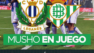 Cartel promocional del Legans-Betis