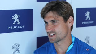 Ferrer, durante la entrevista