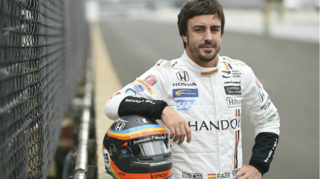 Alonso, en la IndyCar.