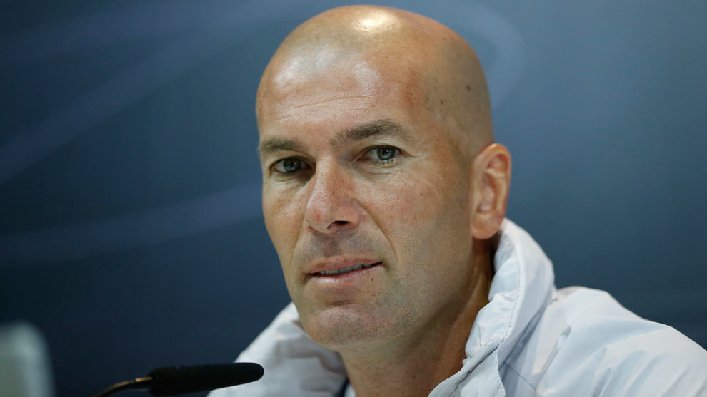 Zidane, en la rueda de prensa de este viernes